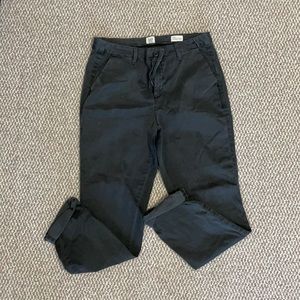 EUC. GAP washed black Girlfriend Chinos 8 Tall